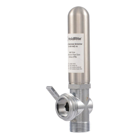HoldRite HR-WZ-A-LH Left Hand Replacement Valve with Water Hammer Arrestor for Washing Machine Outlet Box