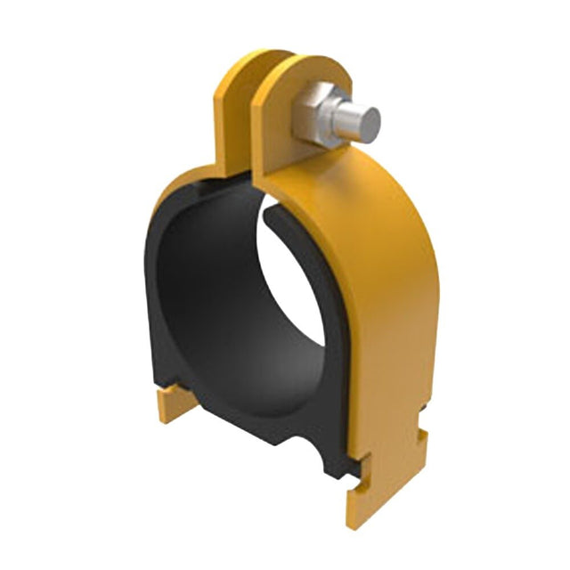 HoldRite HR100162-4-655 316 Stainless Steel Strut-Mounted Cushion Clamp for 1-5/8 in OD Tube