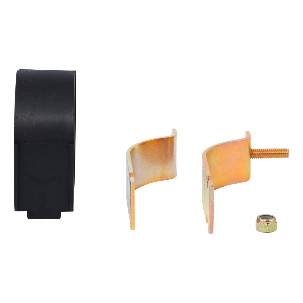 HoldRite HR100312 3-1/8 in. O.D. Mild Steel Strut-Mounted Cushion Clamp - 2