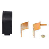 HoldRite HR100312 3-1/8 in. O.D. Mild Steel Strut-Mounted Cushion Clamp - 2