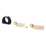 HoldRite HR200200 2 in. Yellow Plated Mild Steel Strut Mounted Cushion Clamp for Nominal Pipe