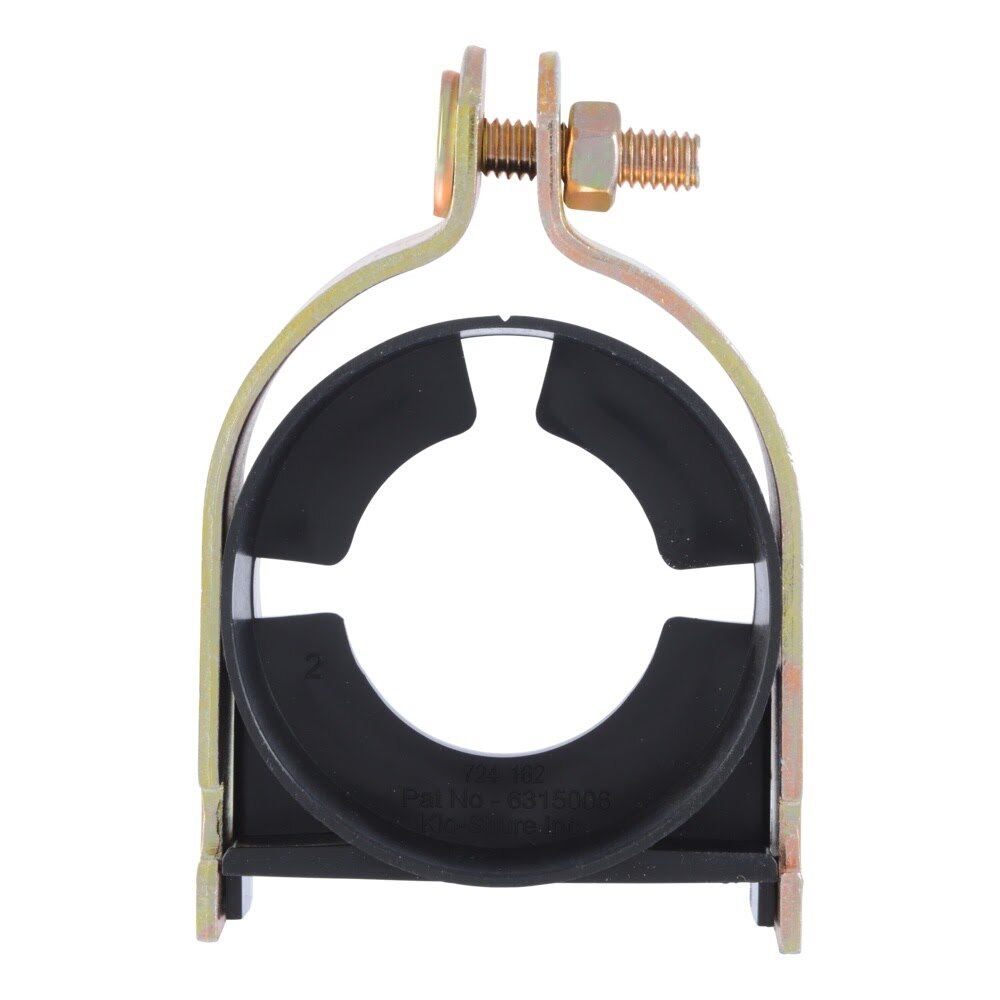 HoldRite HR726062 Steel Strut Mount Insulation Coupling for 5/8 in OD Pipe with 3/4 in Insulation - 3