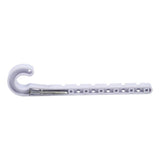 HoldRite P-JHOOK050CTS 1/2 in. Plastic Adjustable J-Hook Pipe Hanger 6 in. Length with Nail