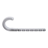HoldRite P-JHOOK200DWV 2 in Plastic Adjustable DWV J-Hook Pipe Hanger 10.5 in Length
