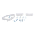 HoldRite QS-50-D Powder-Coated Water Heater Strap Kit for Up to 80 Gallons with Safety Caps