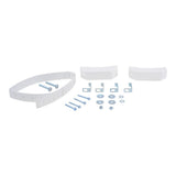 HoldRite QS-50-D Powder-Coated Water Heater Strap Kit for Up to 80 Gallons with Safety Caps