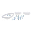 HoldRite QS-50-D Powder-Coated Water Heater Strap Kit for Up to 80 Gallons with Safety Caps