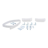 HoldRite QS-50-D Powder-Coated Water Heater Strap Kit for Up to 80 Gallons with Safety Caps