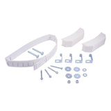 HoldRite QS-50-D Powder-Coated Water Heater Strap Kit for Up to 80 Gallons with Safety Caps - 2