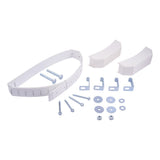 HoldRite QS-50-D Powder-Coated Water Heater Strap Kit for Up to 80 Gallons with Safety Caps - 2