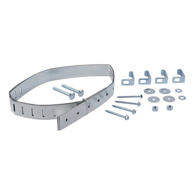 HoldRite QS-50-P 80 Gallon Galvanized Water Heater Seismic Strap Kit with Mounting Hardware