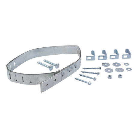 HoldRite QS-50-P 80 Gallon Galvanized Water Heater Seismic Strap Kit with Mounting Hardware