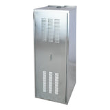 HoldRite QS-E30 30 in Galvanized Water Heater Shed Enclosure with Vented Access Door
