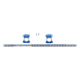 HoldRite SB1-2502 10 in to 18 in Galvanized Telescoping Stout Bracket Kit (2 Clamps, 4 Screws)