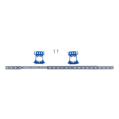 HoldRite SB1-2502 10 in to 18 in Galvanized Telescoping Stout Bracket Kit (2 Clamps, 4 Screws)