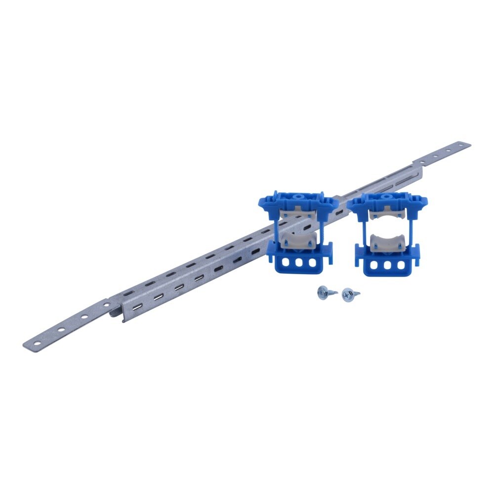 HoldRite SB1-2502 10 in to 18 in Galvanized Telescoping Stout Bracket Kit (2 Clamps, 4 Screws) - 2
