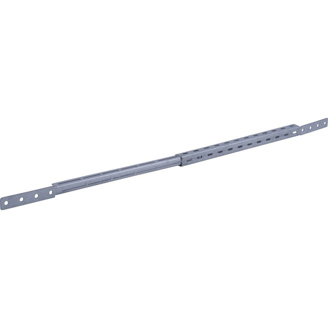 HoldRite SB1 10 in. to 18 in. Galvanized Telescoping Pipe Support Bracket No Screws