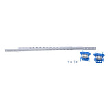HoldRite SB2-2502 13 in to 25 in Galvanized Telescoping Stout Bracket Kit (2 Clamps, 4 Screws) - 2
