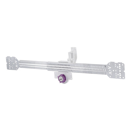 HoldRite SB3-7341 Wide Telescoping Galvanized Steel Bracket Support 10 1/4 in. to 17 1/2 in. with 1/2 in. CTS 734 Turn-Out Support