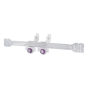 HoldRite SB4-7342 Wide Telescoping Galvanized Steel PEX Turn-Out Kit for Toilets and Sinks 15 1/4 in. to 25 1/2 in.