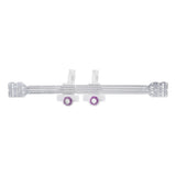 HoldRite SB4-7342 Wide Telescoping Galvanized Steel PEX Turn-Out Kit for Toilets and Sinks 15 1/4 in. to 25 1/2 in. - 2