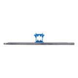 HoldRite SL2-1 13 in. to 24 in. Telescoping Galvanized Slider Pipe Hanger Bracket with Clamp - 2