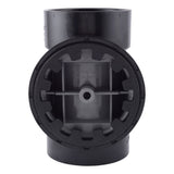 HoldRite TRABS3A 3 in TestRite ABS DWV Test Cleanout Tee with Spanner Ring and Plug - 3