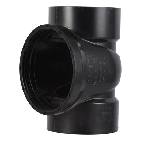 HoldRite TRABS3 3 in ABS DWV Test Cleanout Tee Only