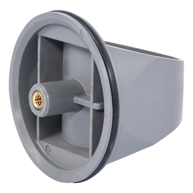 HoldRite TRC2-B 2 in. TestRite Cleanout Plug with Brass Insert for Test Cleanout Tees