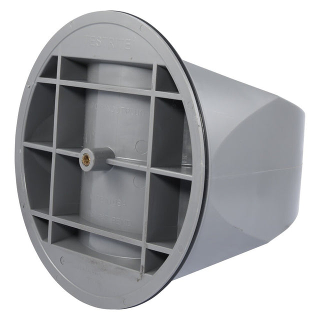HoldRite TRC6-B 6 in. TestRite Cleanout Plug with Brass Insert for Test Cleanout Tees