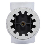 HoldRite TRPVC2A-B 2 in. PVC DWV Test Cleanout Tee with Spanner Ring and Brass Insert Plug - 2