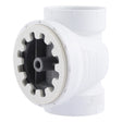 HoldRite TRPVC2A 2 in. PVC DWV Test Cleanout Tee with Plug and Spanner Ring