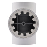 HoldRite TRPVC3A 3 in. PVC DWV Test Cleanout Tee with Spanner Ring and Plug - 3