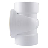 HoldRite TRPVC4 4 in. PVC DWV Test Cleanout Tee - 2