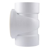 HoldRite TRPVC4 4 in. PVC DWV Test Cleanout Tee - 2