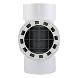 HoldRite TRPVC6A-B 6 in PVC DWV Test Cleanout Tee with Spanner Ring and Brass Insert Plug - 2