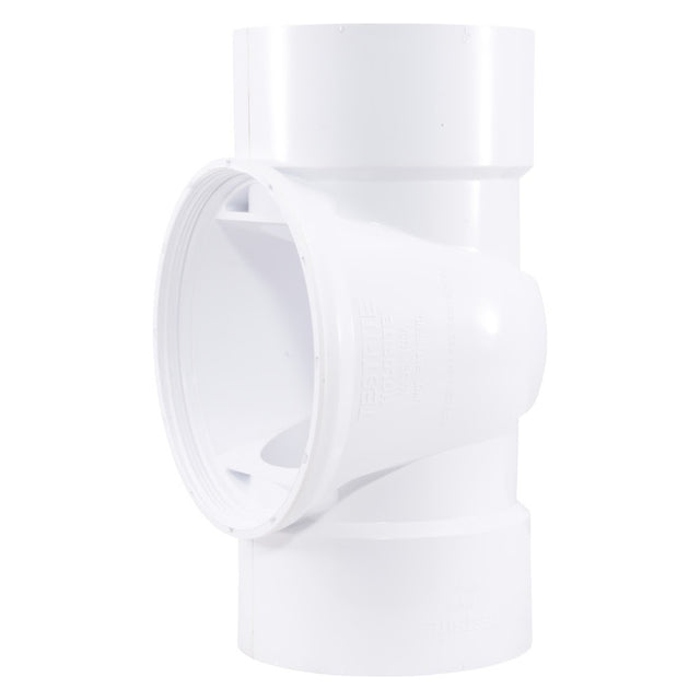 HoldRite TRPVC6 6 in. PVC DWV Test Cleanout Tee Only