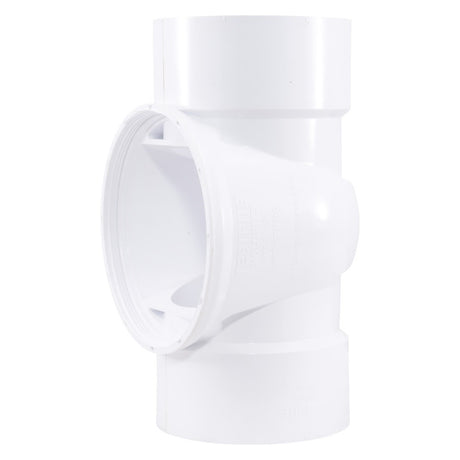 HoldRite TRPVC6 6 in. PVC DWV Test Cleanout Tee Only