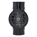 HoldRite TRPVCNH2A-B 2 in. No-Hub DWV Test Cleanout Tee with Spanner Ring and Brass Insert Plug - 2