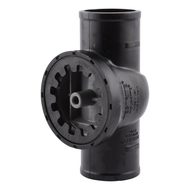 HoldRite TRPVCNH2A 2 in. PVC No-Hub DWV Test Cleanout Tee with Plug
