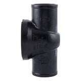 HoldRite TRPVCNH2A 2 in. PVC No-Hub DWV Test Cleanout Tee with Plug - 2