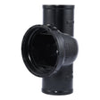 HoldRite TRPVCNH2 2 in PVC No-Hub DWV Test Cleanout Tee Only