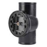 HoldRite TRPVCNH3A-B 3 in. TestRite No-Hub DWV Test Cleanout Tee with Brass Insert Plug