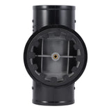 HoldRite TRPVCNH3A-B 3 in. TestRite No-Hub DWV Test Cleanout Tee with Brass Insert Plug - 3