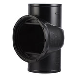 HoldRite TRPVCNH4 4 in. PVC No-Hub DWV Test and Cleanout Tee Only