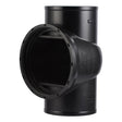 HoldRite TRPVCNH4 4 in. PVC No-Hub DWV Test and Cleanout Tee Only