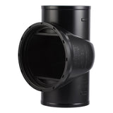 HoldRite TRPVCNH4 4 in. PVC No-Hub DWV Test and Cleanout Tee Only