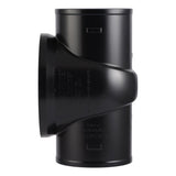 HoldRite TRPVCNH4 4 in. PVC No-Hub DWV Test and Cleanout Tee Only - 2