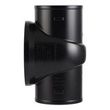 HoldRite TRPVCNH4 4 in. PVC No-Hub DWV Test and Cleanout Tee Only - 2