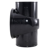 HoldRite TRPVCNH6A 6 in. PVC No-Hub DWV Test Cleanout Tee with Plug - 3